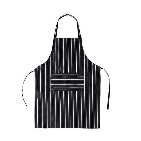 Best Price on yiwu Wholesale Market - 65%Polyester 35% Cotton Striped Apron Stripe Waist Apron for Restaurants  – Sellers Union