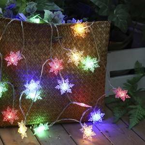 Led Snowflake String Lights Santa Claus Led Christmas Lights Wholesale