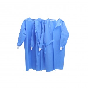 Hot Selling Disposable Isolation Gown Medical SMS Disposable Surgical Gown for Hospital