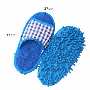 Household cleaning cloths Mop Slipper Floor Polishing Cleaner lazy Dusting Cleaning Foot wearing mop supplies