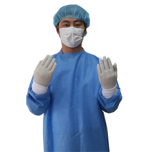 Hot Selling Disposable Isolation Gown Medical SMS Disposable Surgical Gown for Hospital
