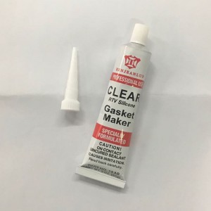 Professional Use Clear RTV Silicone Multi Function 85g Gasket Maker Specially Formulated for Sale