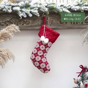 Karácsonyi dekoráció zokni harisnya Kína nagykereskedés