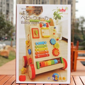 Nieuwe collectie multifunctioneel houten peuterspeelgoed Houten baby leren wandelaar Montessori educatief speelgoed te koop