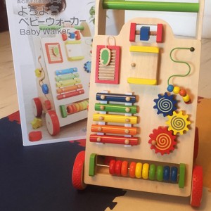 Kedatangan Baru Multifungsi Kayu Balita Walking Toys Kayu Bayi Belajar Walker Montessori Mainan Pendidikan untuk Dijual
