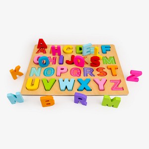 Безопасни бебешки дървени образователни играчки за деца