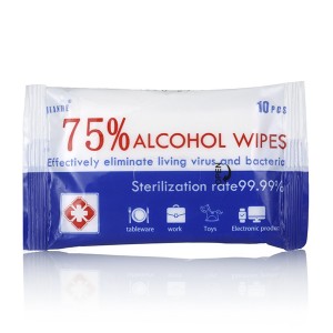 Factory Price For Low Commission Agent yiwu - Wholesale Disposable 75% Alcohol Wet Wipes Disenfecting Antiseptic – Sellers Union