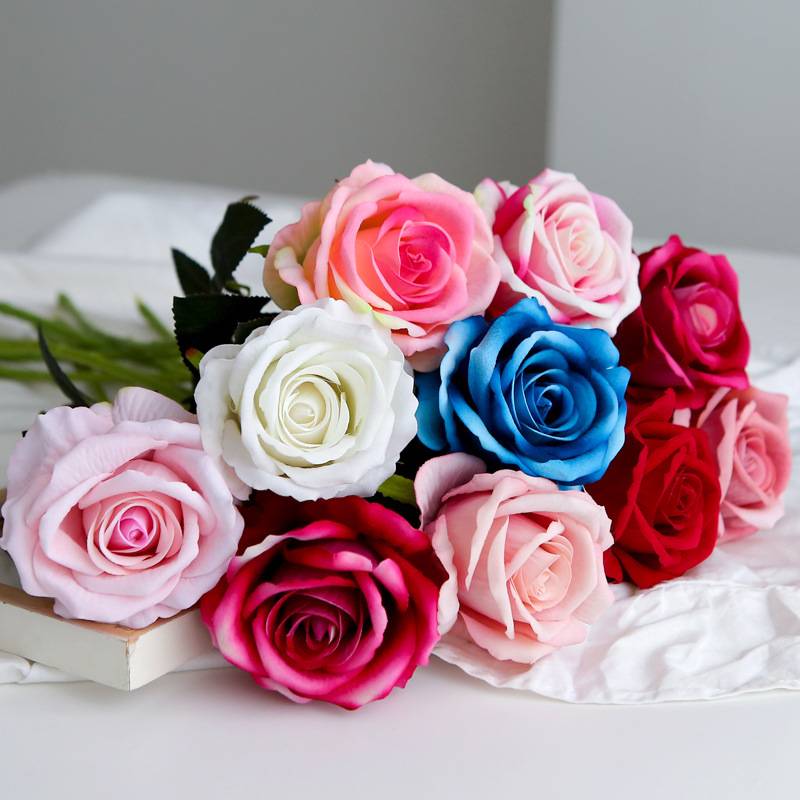 OEM/ODM Supplier Mercado mayorista de China - Artificial Flower Wedding Supplies Rose Flower Fake Flower Home Decoration – Sellers Union