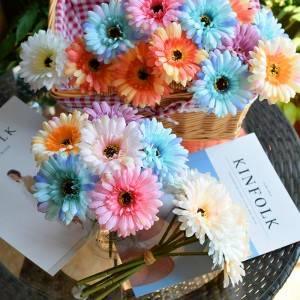 تزیین منزل دسته گل های عروسی گل مصنوعی دیزی