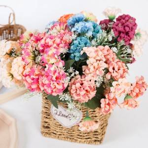 10 菊の結婚式の家の装飾造花