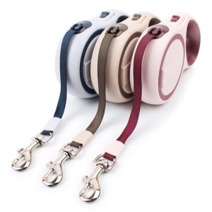Automatic Traction Pet Rope Telescopic Two-color Dog Rope Pet Supplies