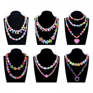 Children’s Beaded Necklace Toy Set Diy Educational Toys Wholesale