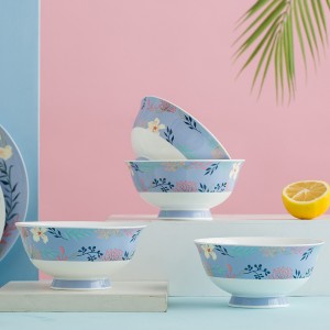 Ceramic Tableware Set Tray Ceramic Bowl China Wholesale