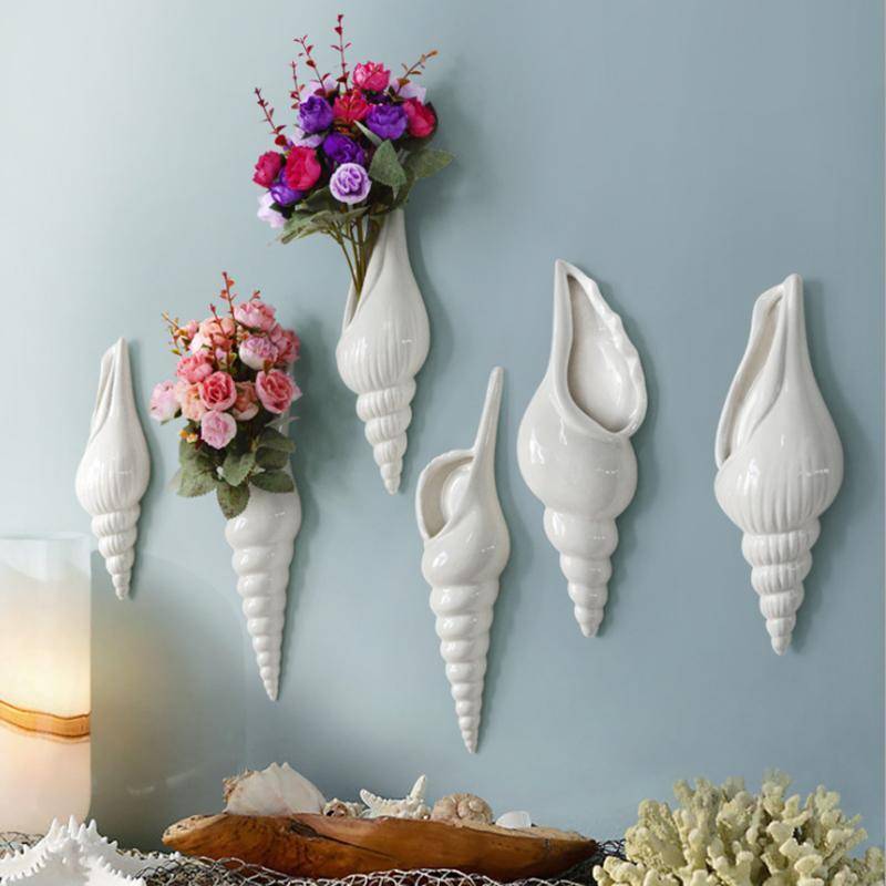 Hot-selling Export Agent - Morandi Ceramic Shell Vase Ornament Home Decor Wholesale – Sellers Union