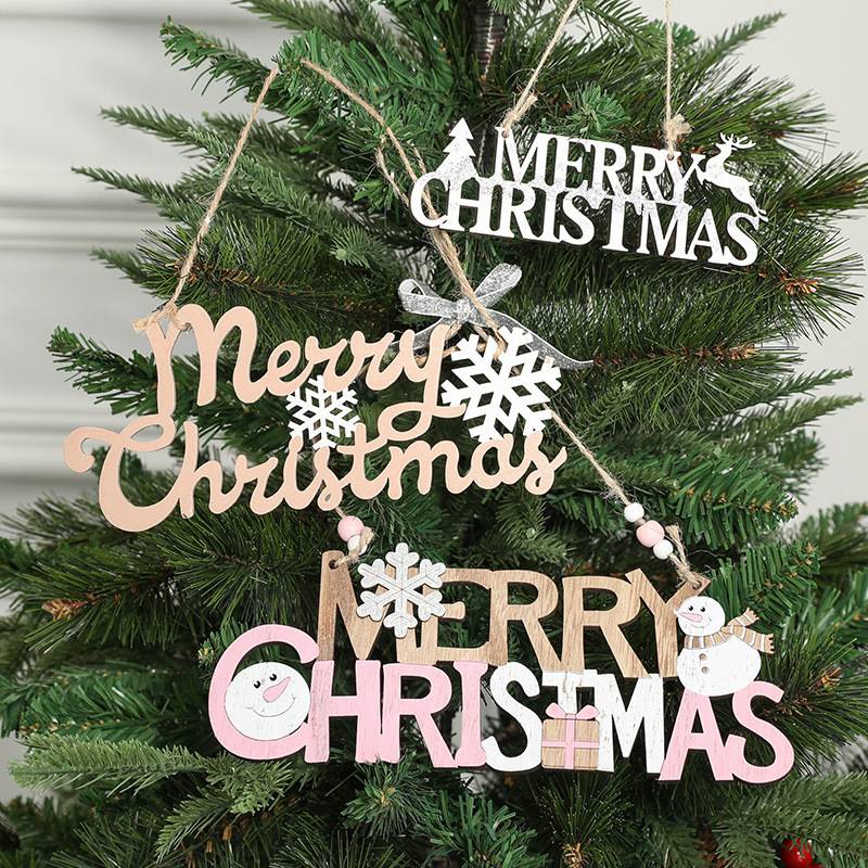 China Cheap price Best Export Agent In Yiwu - Christmas Alphabet Merry Christmas Christmas Tree Decoration – Sellers Union