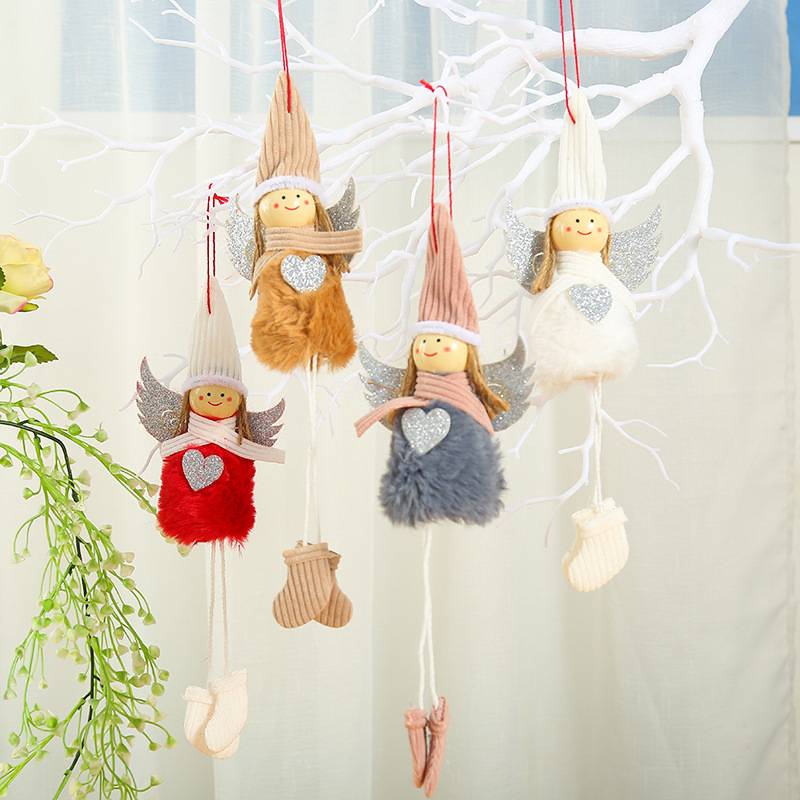 Hot sale Factory Purchase Service Yiwu - Christmas Angel Plush Doll Christmas Tree Pendant Decoration Wholesale – Sellers Union