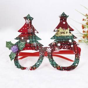 Wholesale Christmas Glasses Decoration Xmas