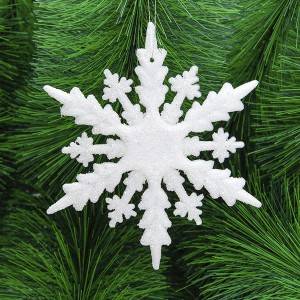 Pendant Natal Snowflake Dekorasi Pohon Natal