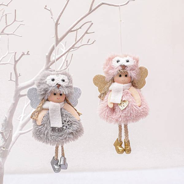 High reputation Supermarket Items - Christmas Plush Angel Girl Doll Christmas Tree Pendant – Sellers Union