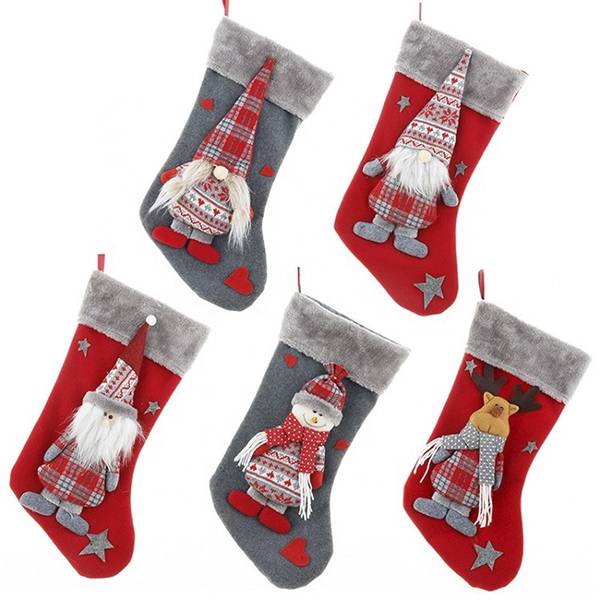 One of Hottest for Sales Agent Service - Christmas Stockings Christmas Decoration Forest Doll Christmas Bag – Sellers Union