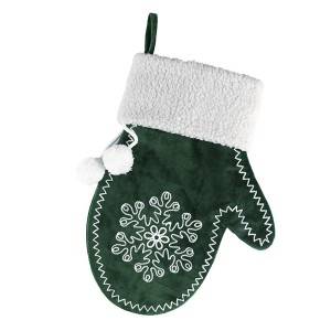 Χριστουγεννιάτικες κάλτσες Χριστουγεννιάτικη διακόσμηση Γάντια νιφάδα χιονιού Τσάντα δώρου