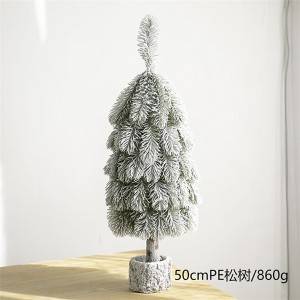 شجرة عيد الميلاد يتدفقون الثلوج عيد الميلاد الديكور بالجملة