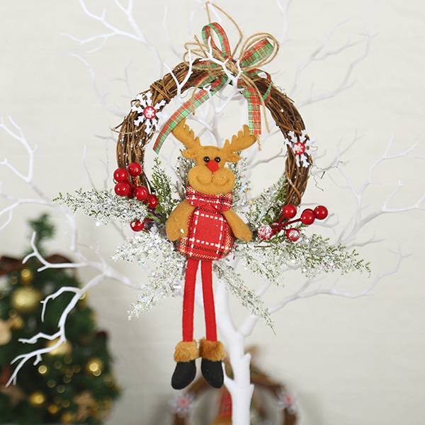 Hot Sale for Guangzhou Market - Wholesale Christmas Tree Wreath 30 MM Dolls Decoration – Sellers Union