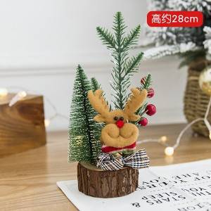 Christmas Tree Mini Table Decoration Ornament Christmas Decoration