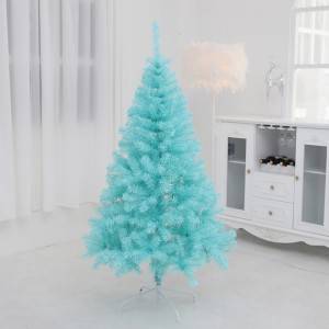 9 Feet Artificial Warm Led Light Ornament Blue Christmas Trees