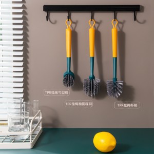 Сет четкица за чишћење посуде за прање кухиње са дугом ручком