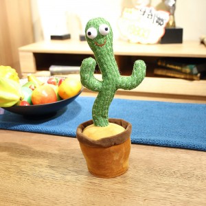 Dancing Cactus Birthday Sand Sculpture Music Song Funny Toy