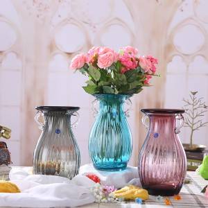 Луксузни Огромни бои со светли украсни стаклени вазни на големо