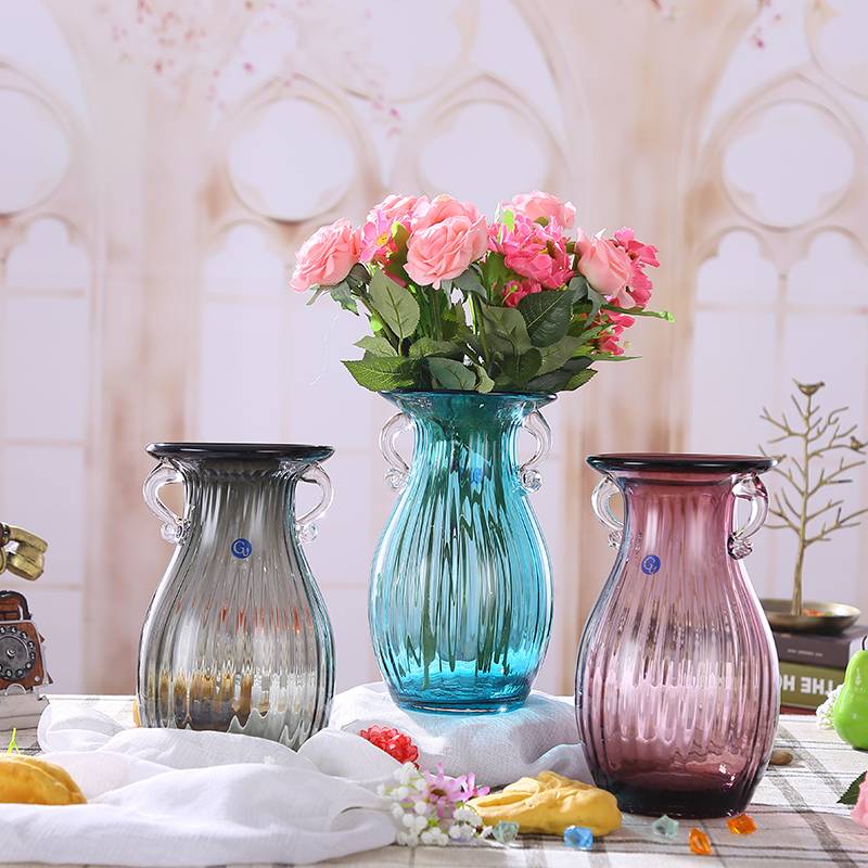 Professional Design Export Service Yiwu - Luxury Huge Color Bright Colored Decorative  Glass Vases Wholesale – Sellers Union