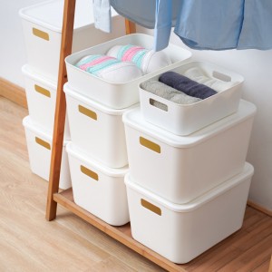 Desktop Storage Box Storage Basket Plastic Household Wholesale