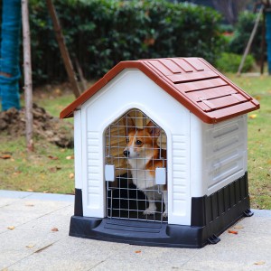 Дар беруни бино Rainproof Sunscreen Breathable Dog House Pet лона