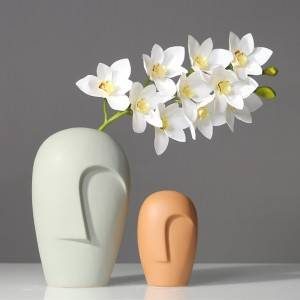 Face Ceramic Vase Ornaments Wholesale