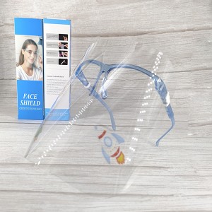 Clear Protective Reusable Anti Fog Safety Glasses Frames full screen Face Shield Wholesale