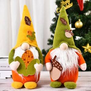 Faceless Doll Christmas Mokhabiso oa Christmas Tree Ornaments Wholesale