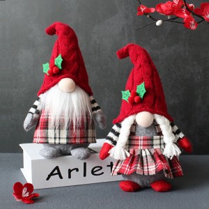 Wholesale Faceless Santa Doll Christmas Ornaments