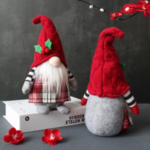 فروش عمده زیور آلات کریسمس عروسک بابا نوئل بدون صورت