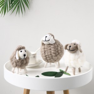 Ozdoby z plstěných ovcí Velkoobchod s domácími dekoracemi do ložnice