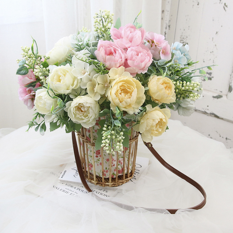 Wholesale Price China Shantou Agent - Hydrangea Peony Simulation Bouquet Fake Flower Decoration – Sellers Union