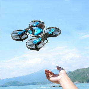 Folding 2in1 RC Drone Deformation Motorcycle Land-air model Electric Toy