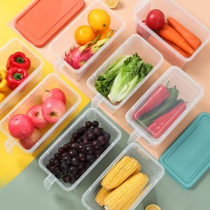 Wholesale Storage Box Transparent Plastic Box Kitchen Food Sealing Can