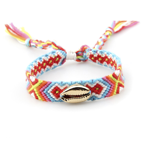 Discount Price Hair Products Market China - Cheap Price Gift Bright Color Woven Friendship Bracelet Wholesale in China – Sellers Union