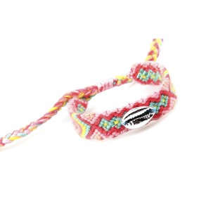 Cheap Price Gift Bright Color Woven Friendship Bracelet Wholesale in China