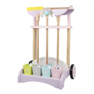 Kids Educational Toys Purgamentum Classification Toy Wooden Purgatio Trolley Toy
