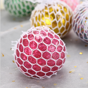 Wholesale Stress Relief Grape Pressure Mesh Ball Sensory Fidget Toys