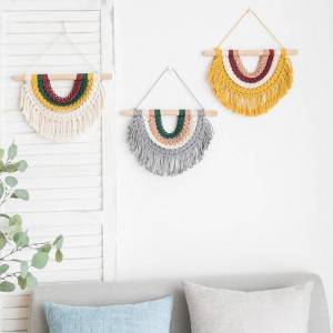 Boho Decor Hand-woven Wall Hanging Home Decoration Accessories