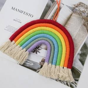 Wholesale Home Decor Rainbow Hanging Wall Decor for Kids